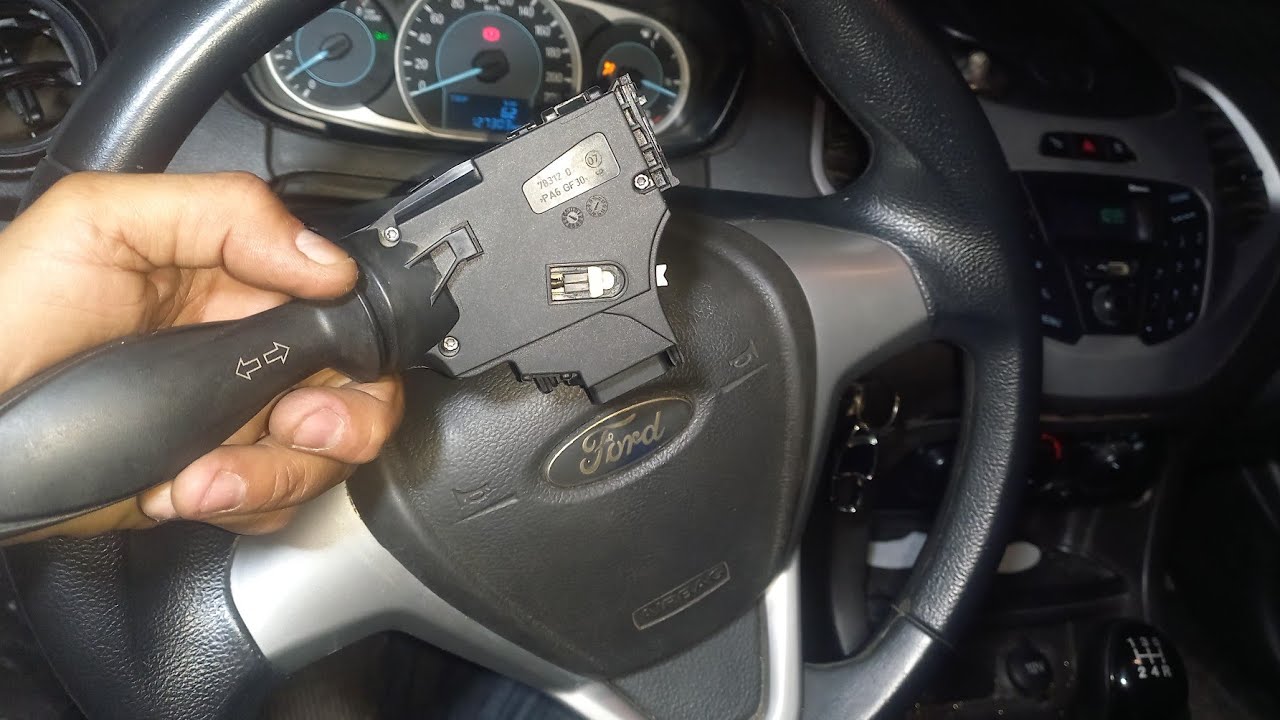 COMO TIRAR E COLOCAR CHAVE DE SETA DO NOVO FORD KA 2017
