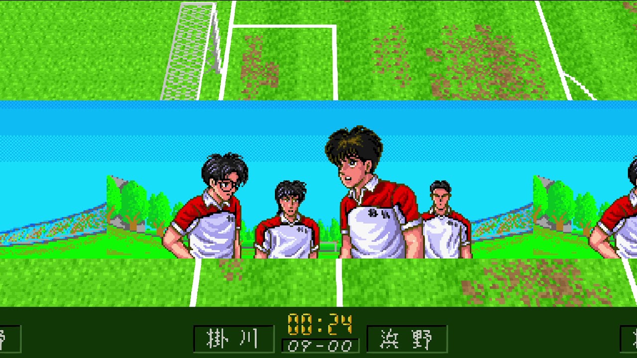 1212 Aoki Densetsu Shoot! 蒼き伝説 シュート! SNES 1080p 60fps