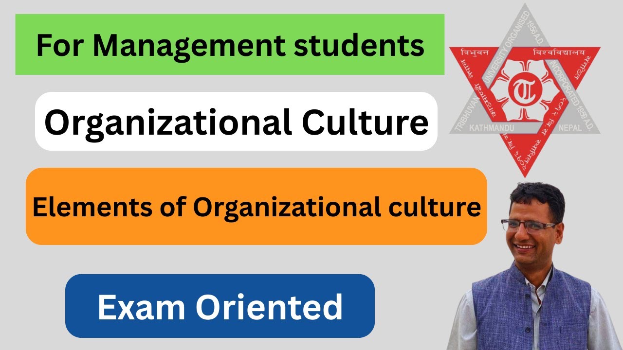 Concept of Organizational Culture