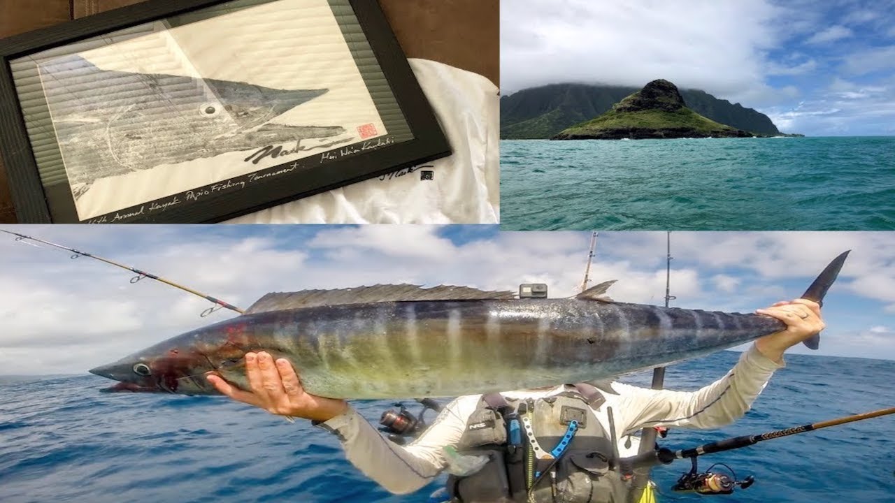 Unexpected WAHOO | Kayak Papio Fishing Tournament at Chinamans hat