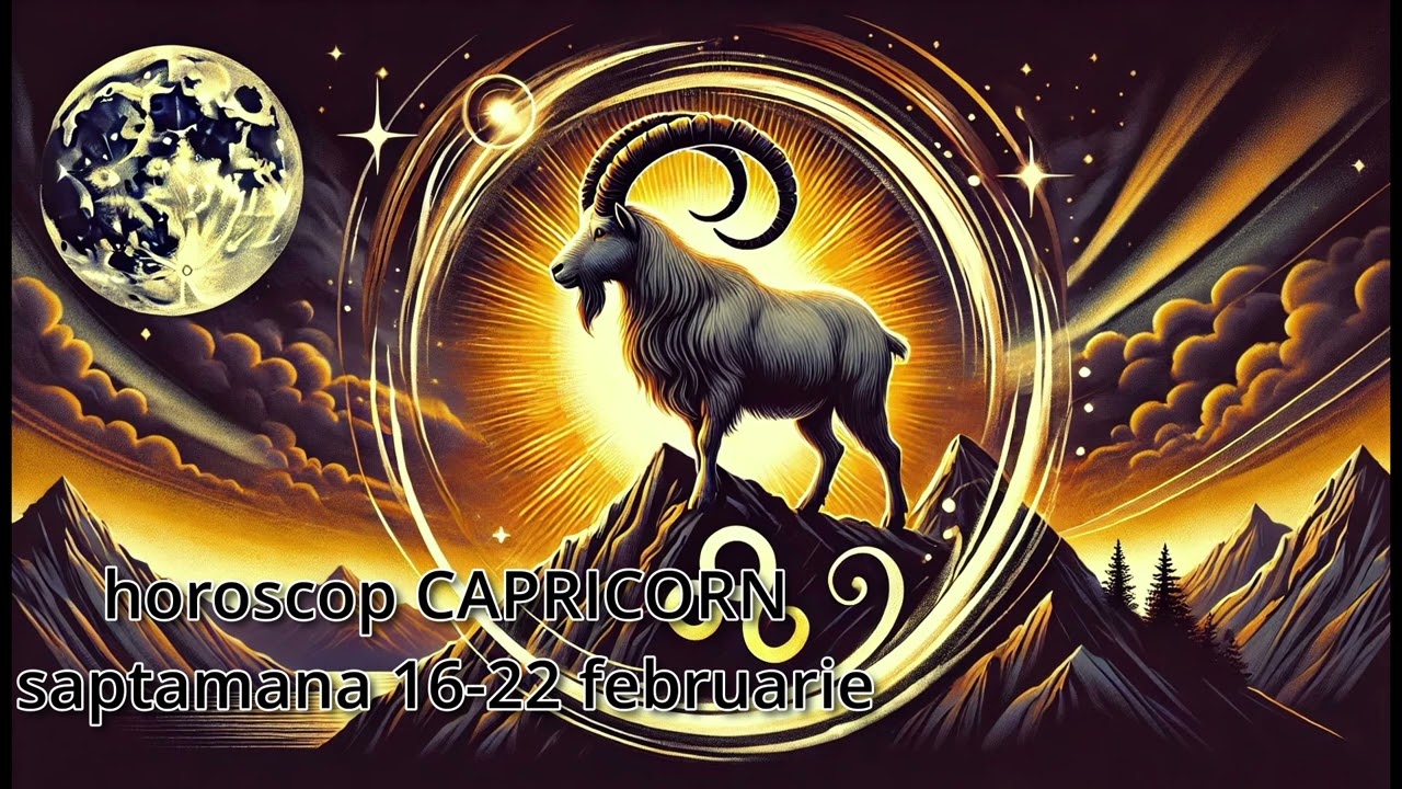Horoscop Capricorn | 16&ndash;22 februarie 2026 &ndash; Stabilitatea care cere adevăr interior #zodii #horoscop