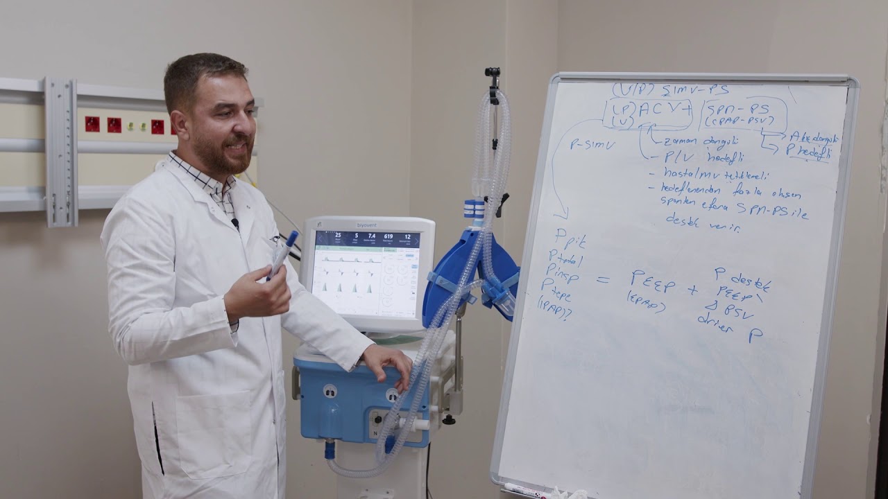 #6 Biyovent Mekanik Ventilatör |  P-SIMV+PS Modu