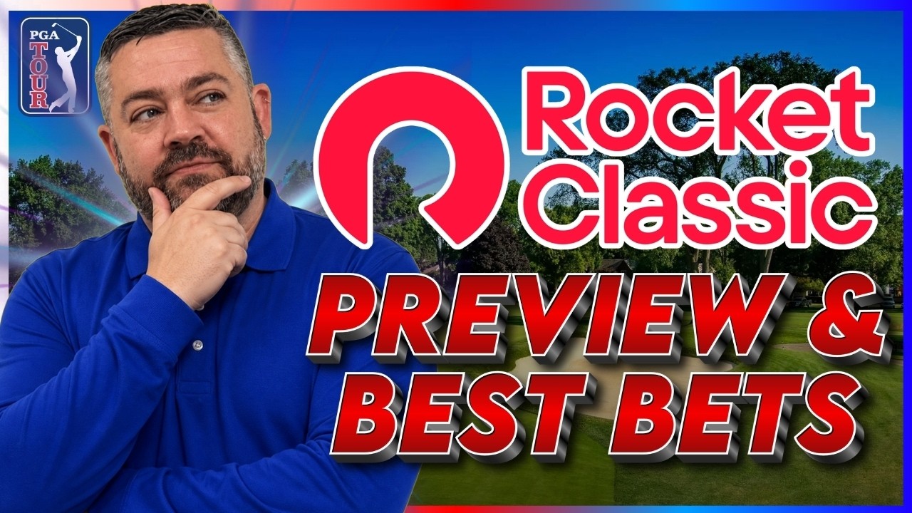 Прогнозы и превью Rocket Classic 2026 PGA | Советы по ставкам, обзор поля, DFS и прогнозы!