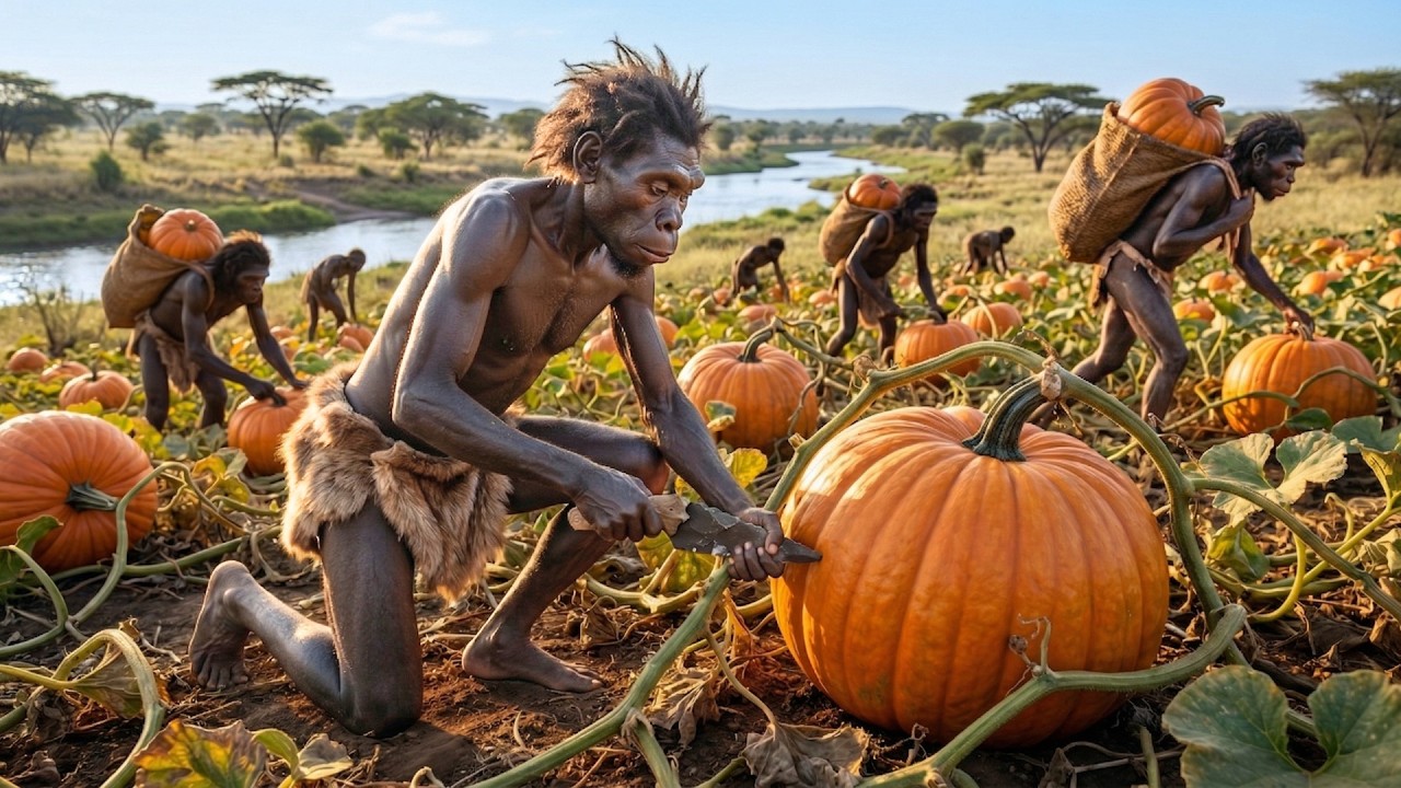 Savanna Survival Story | Early Humans Accidentally Plant Seeds &mdash; From Hunger to First Farming