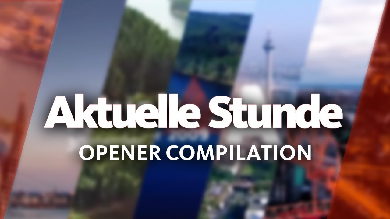 WDR Aktuelle Stunde Opener Compilation (2001 - 2021)