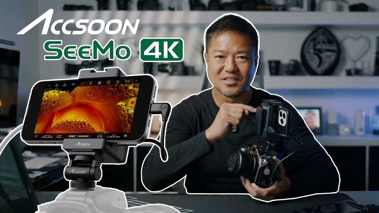Turn Your iPhone into a Pro Camera Monitor & Stream LIVE | Accsoon SeeMo 4K Review
