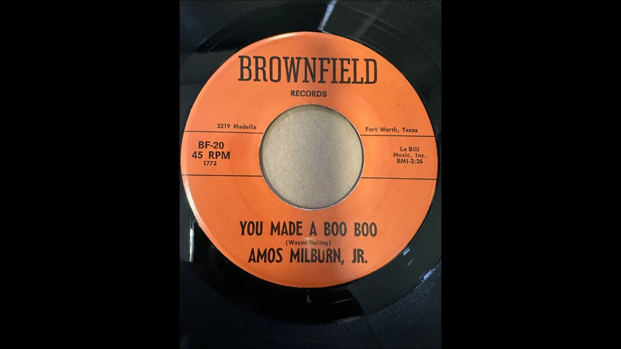 Amos Milburn Jr - You Made A Boo Boo