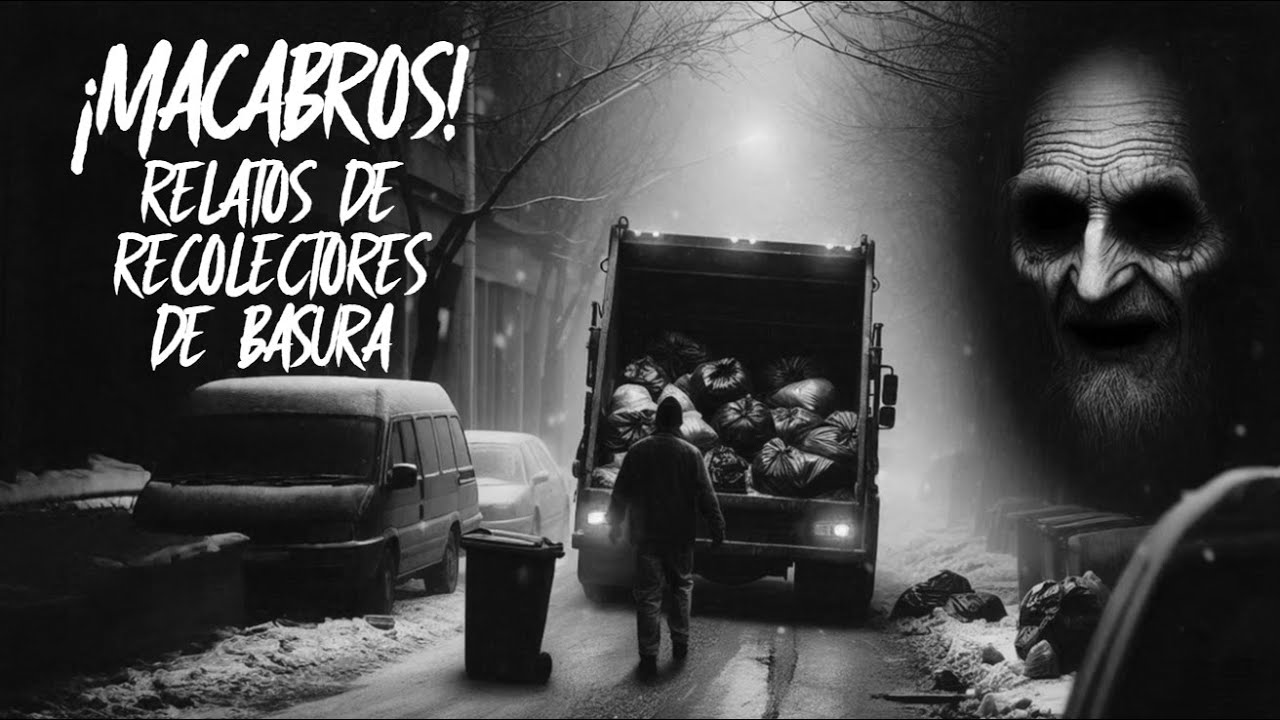 3 RELATOS ESCALOFRIANTES, DE RECOLECTORES DE BASURA | Relatos de Terror Reales | 