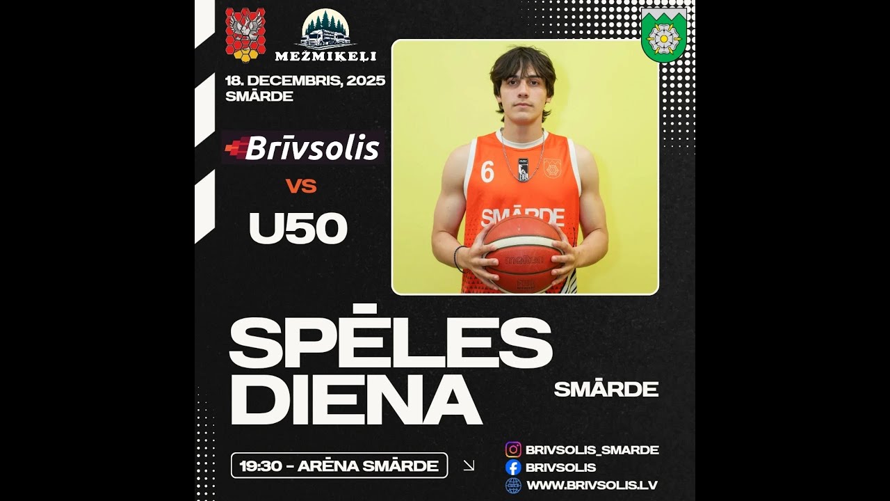 BRĪVSOLIS - U50 / BASKETBOLS