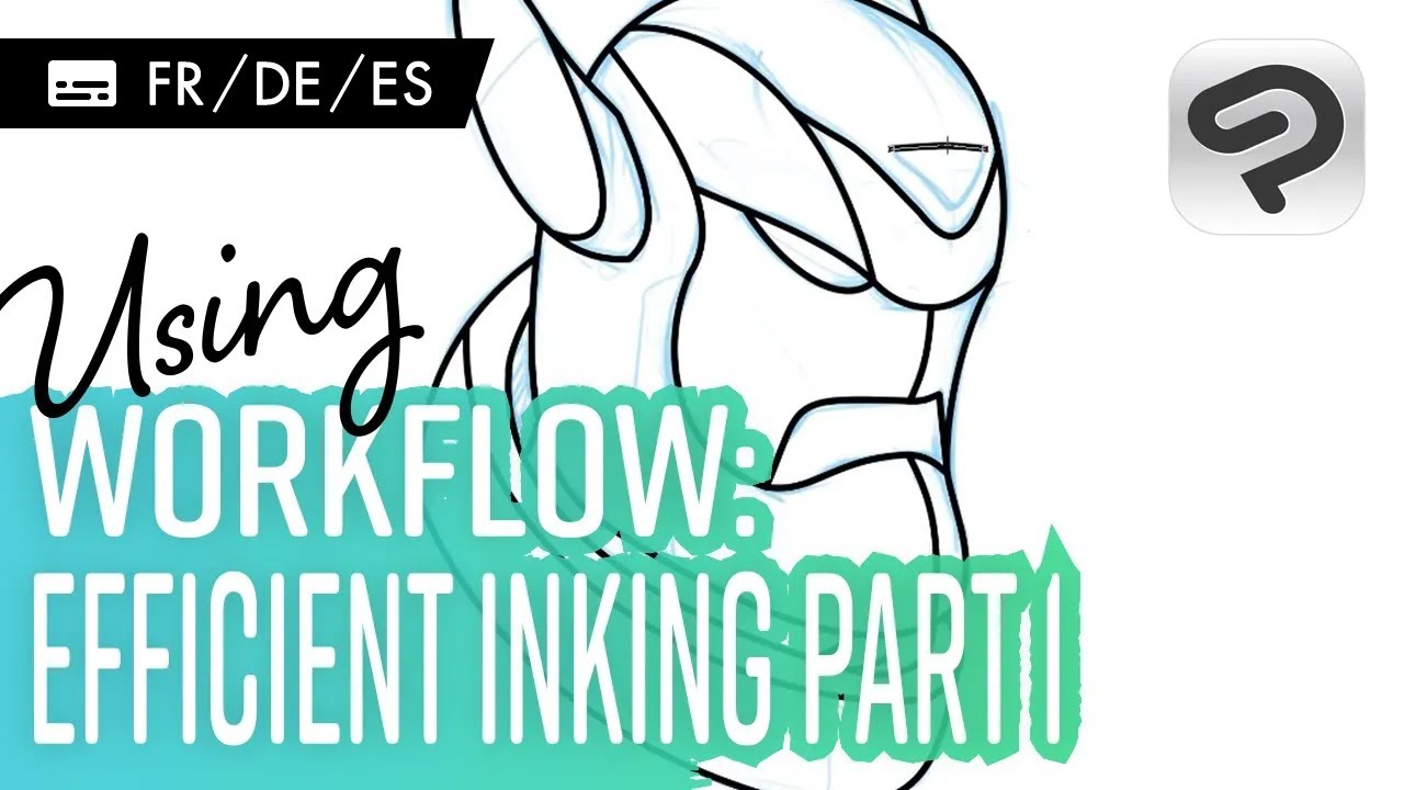 Learn how to ink precisely with the curve tool! | Dadotronic