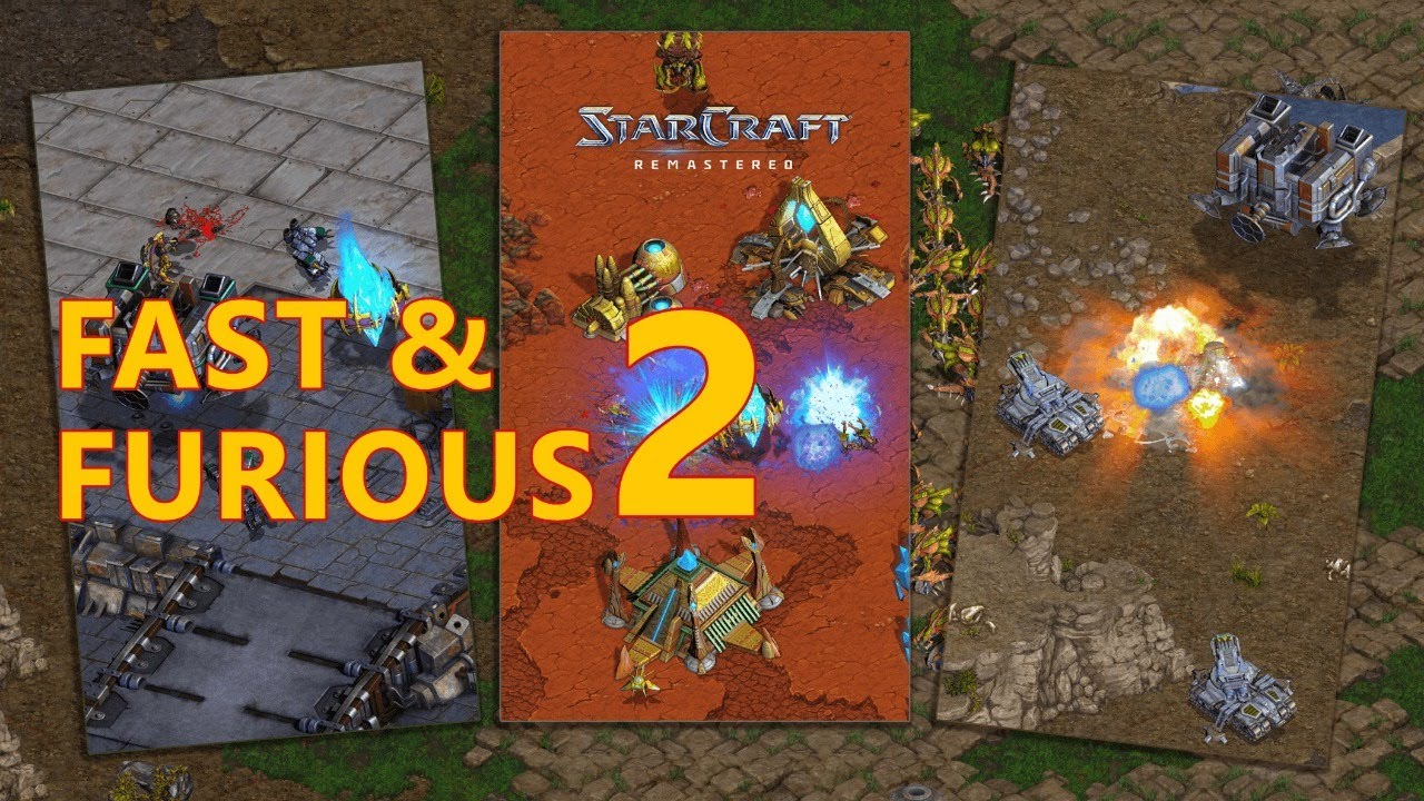 Starcraft Remastered: 10 Partidas rápidas y furiosas Parte 2
