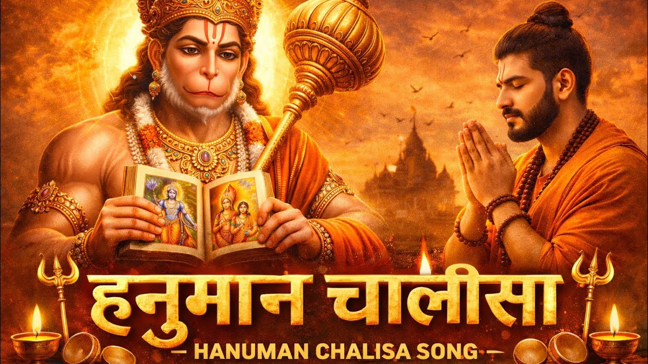 श्री हनुमान चालीसा | Hanuman Chalisa | Powerful Mantra for Strength & Protection
