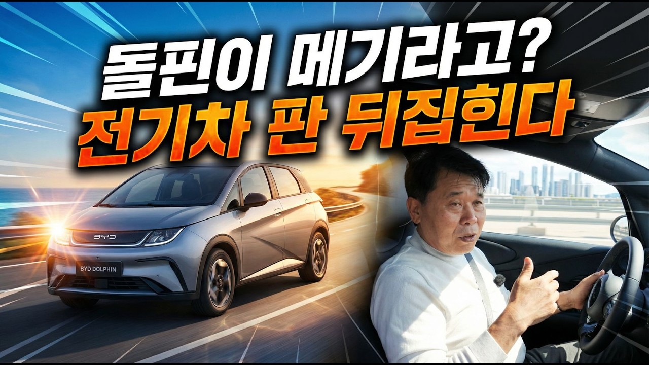 BYD 돌핀 등장에  전기차 판 뒤집다.