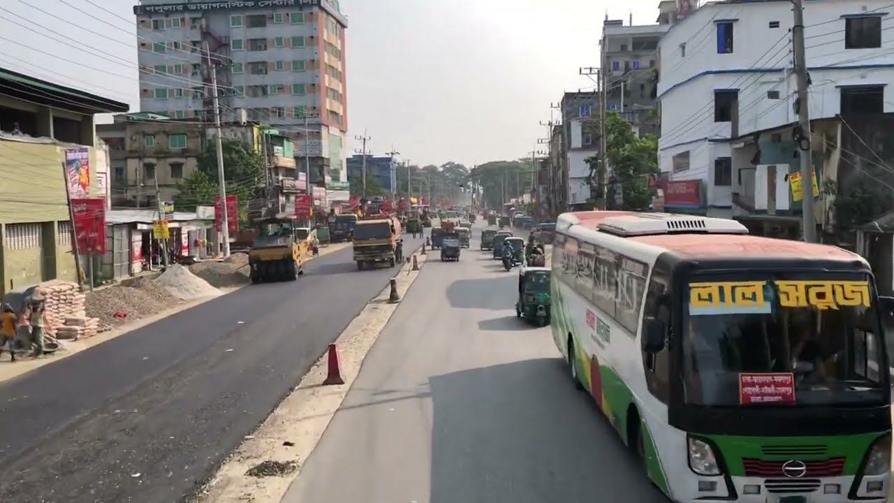 ফেনী নোয়াখালী মহাসড়ক | চৌমুহনী থেকে মাইজদী পযন্ত পুরা রাস্তা | Feni Noakhali Highway@feninoakhali