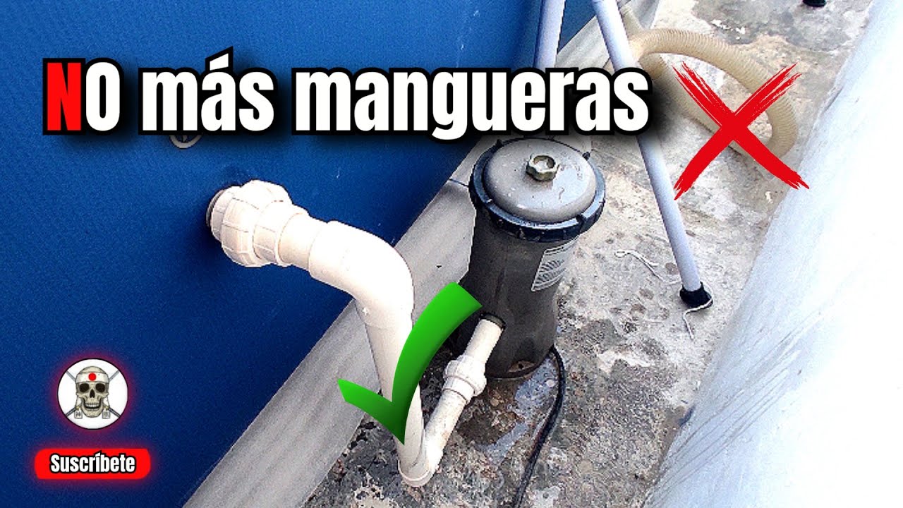 Cómo sustituir mangueras de filtro para piscina por PVC hidráulico