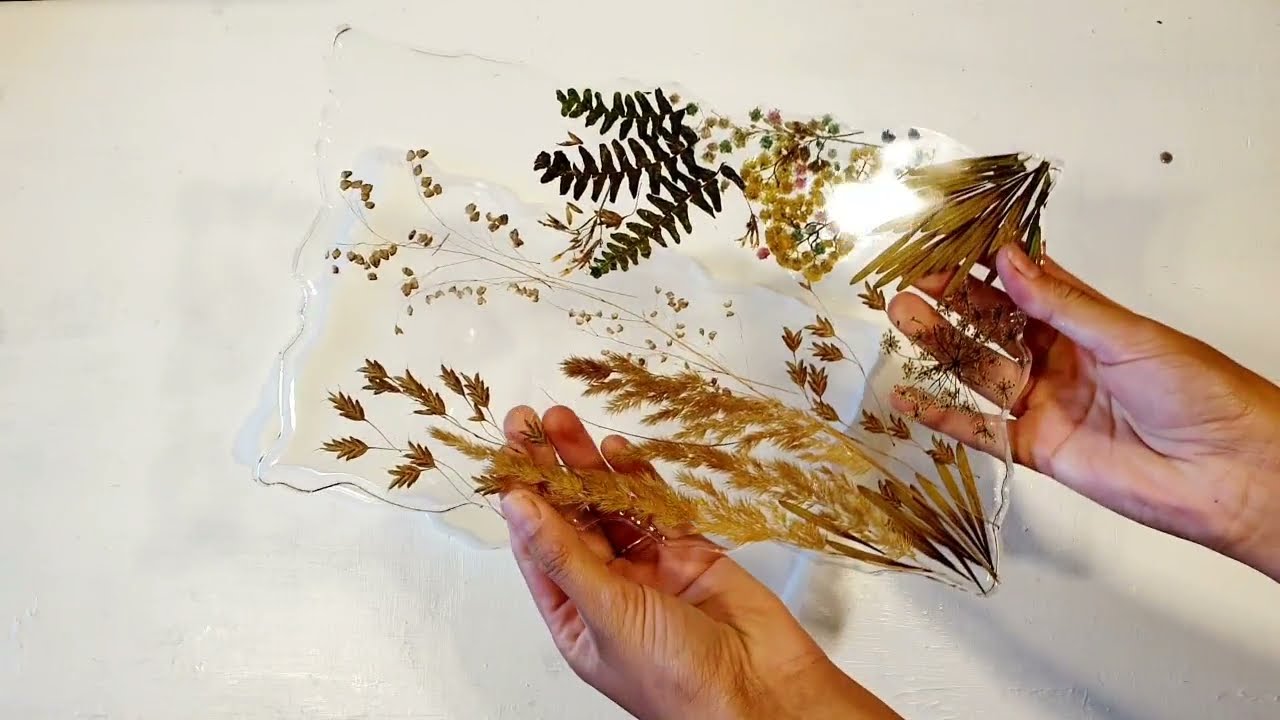 Padėkliukas #9 - Skaidrus epoksidas, epoksidinė derva - epoxy resin/  Mi230