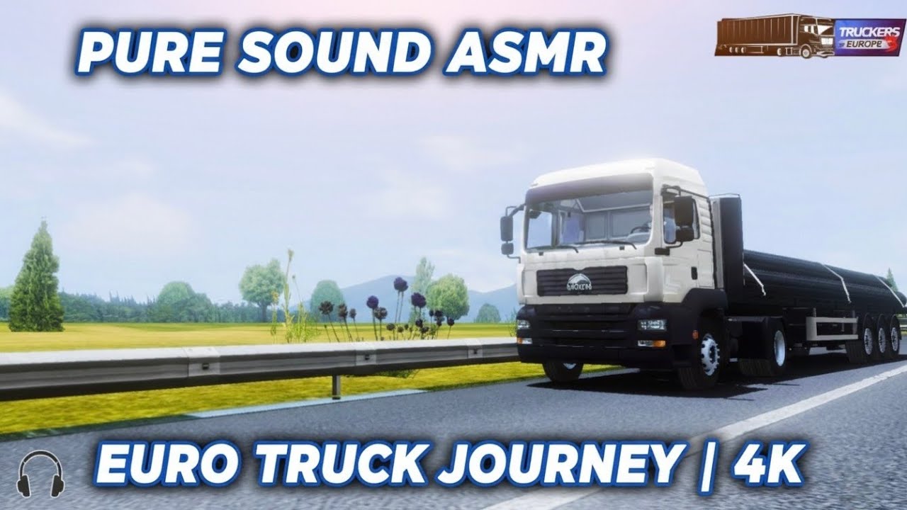 Truckers of Europe 3 | Rainy Drive to Zurich | Scania Pure Sound ASMR (No Commentary)