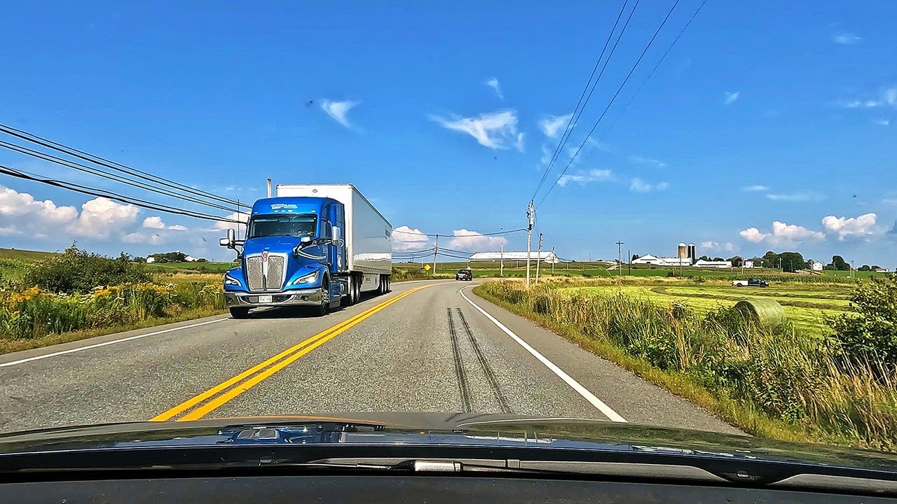 V247 Driving from Masstown NS to Onslow NS Canada Aug 2024