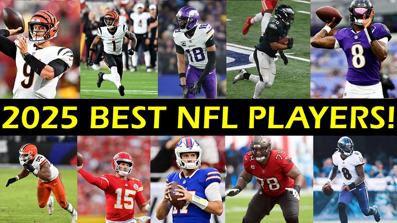 Top 10 NFL Players in 2025 (Updated Rankings) | NFL Today News