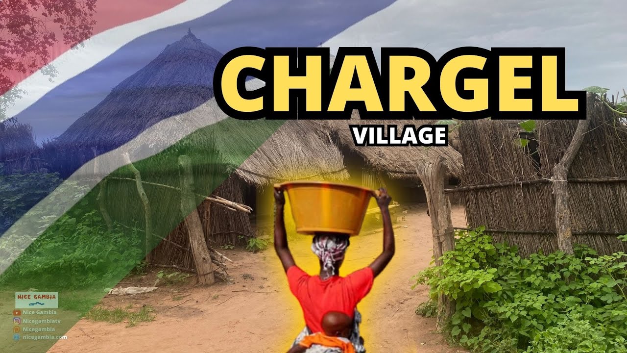 Chargel A Remote Village In Central River Region in The Gambia