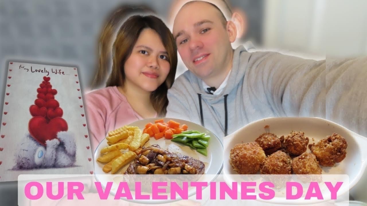 VALENTINES DAY VLOG  2022 | MY HUSBAND COOKED FOR ME