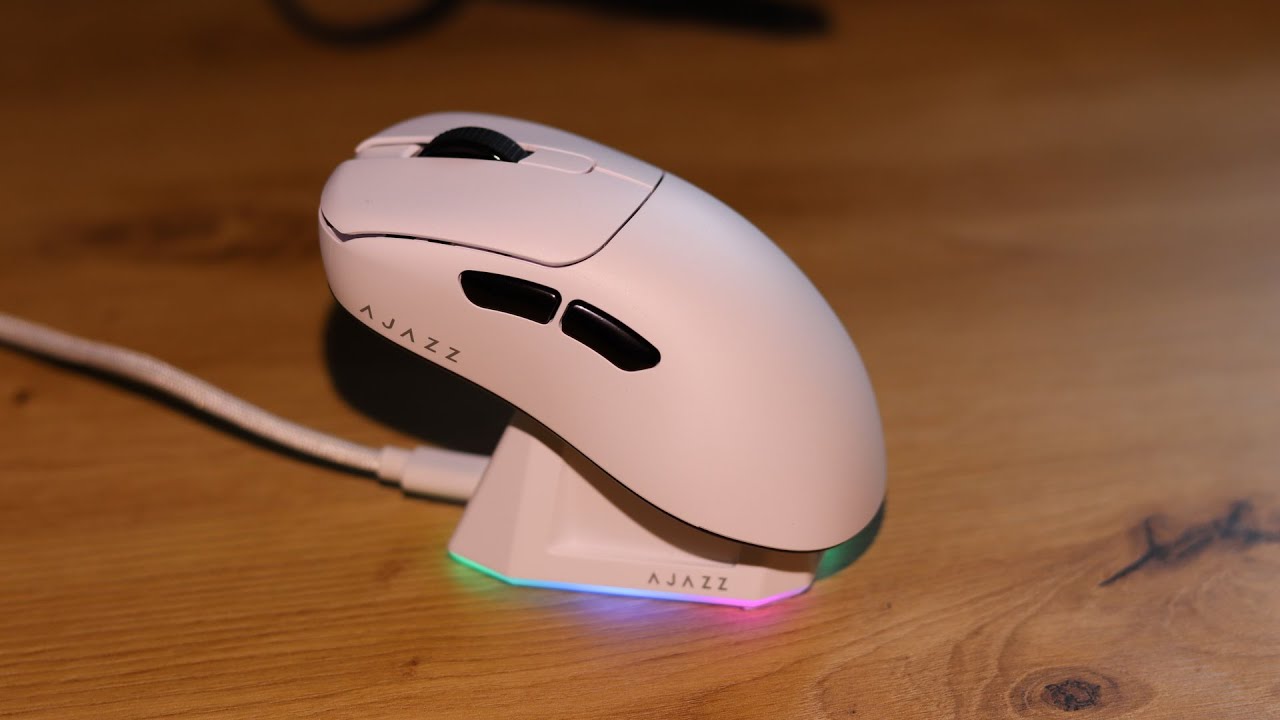Bežični miš od 58 grama, 8k odašiljač, makro naredbe i magnetski punjač za 30€ - Ajazz AJ179 Pro