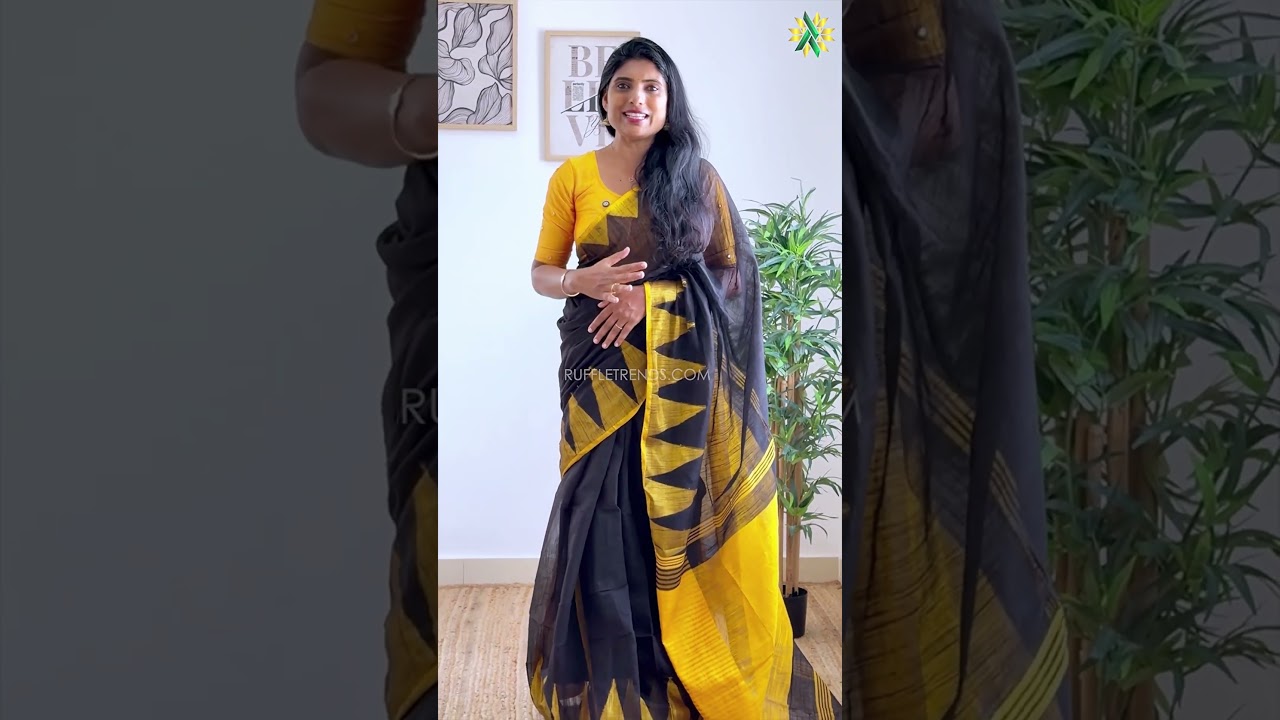 Премиальное шелковое сари Khadi | 750 рупий | Код сари: SK018 #новаяколлекция #сари