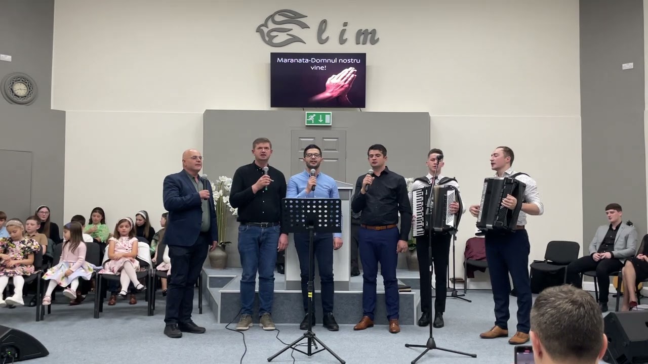 Grupul bărbătesc Elim Dublin - Cu suflet mă grăbesc. 08 Octombrie 2022