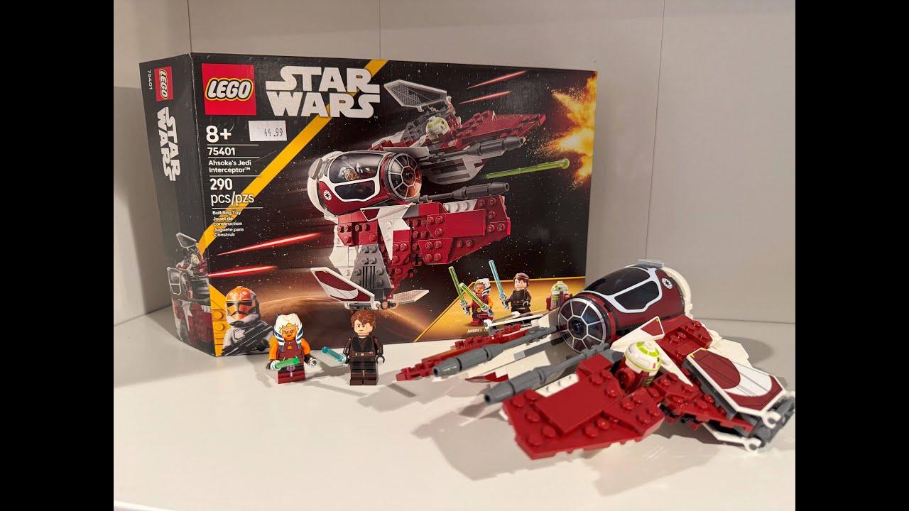 Lego Star Wars Set 75401 Ahsoka's Jedi Interceptor FULL Review