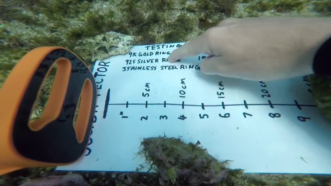 Scuba tector тесты под водой 50 метров! Самый крутой подводный пинпоинтер
