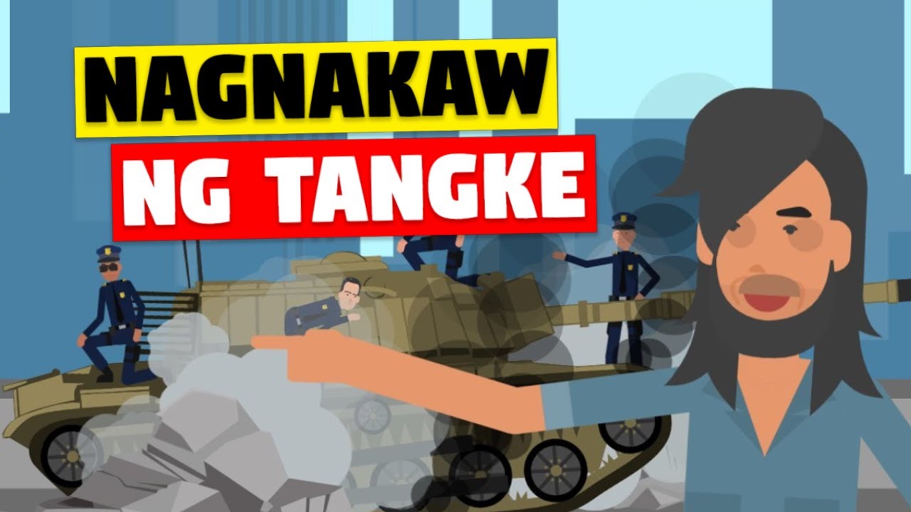 MILITARY TANK na Ninakaw at Dinala sa Highway