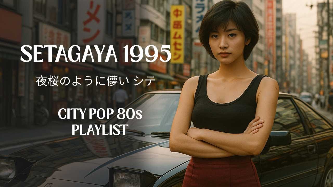 SETAGAYA 1995 – 日本のシティポップ Japanese City Pop 80s Mix for Night Drive & Relax