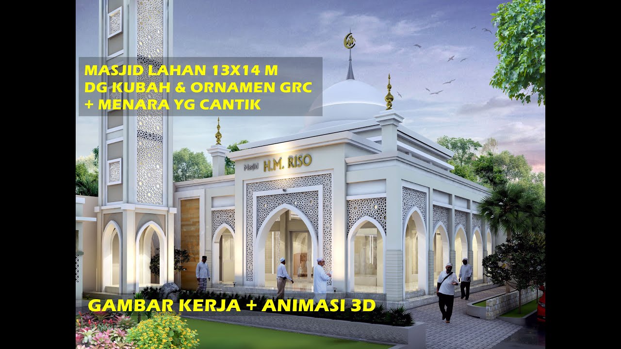 Desain Masjid kubah