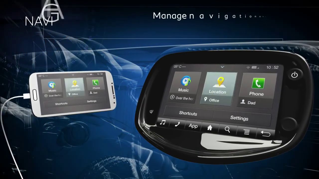Peugeot 108 - Mirror Screen