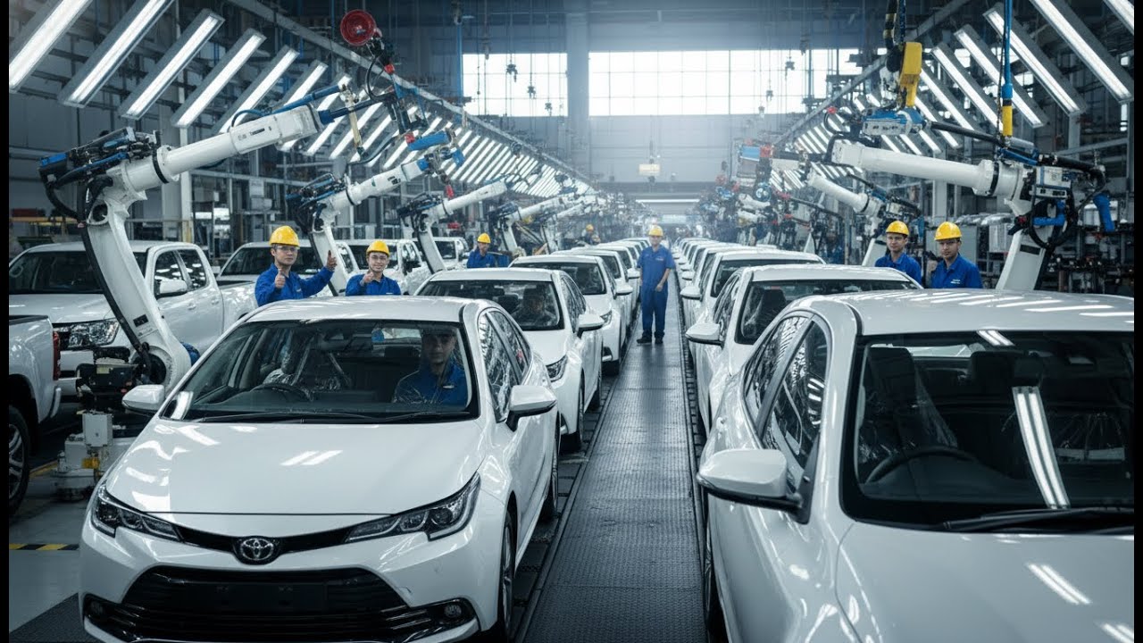 The Toyota Production Process That Will Blow Your Mind!