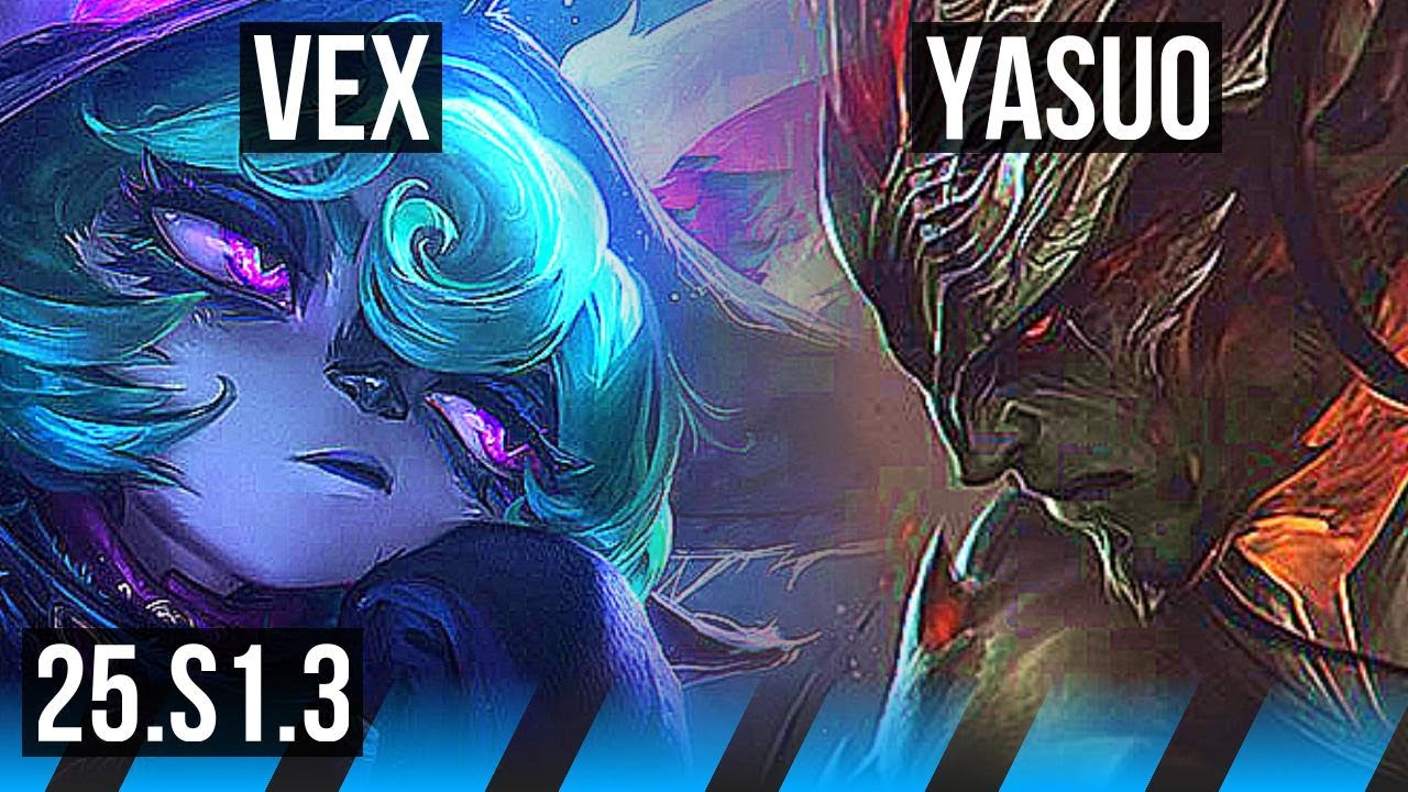 VEX vs YASUO (MID) | Godlike | KR Diamond | 25.S1.3