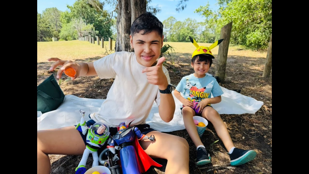 Caça aos Ovos de Páscoa no Parque 🐣 | Murillo e o Primo em Ação!