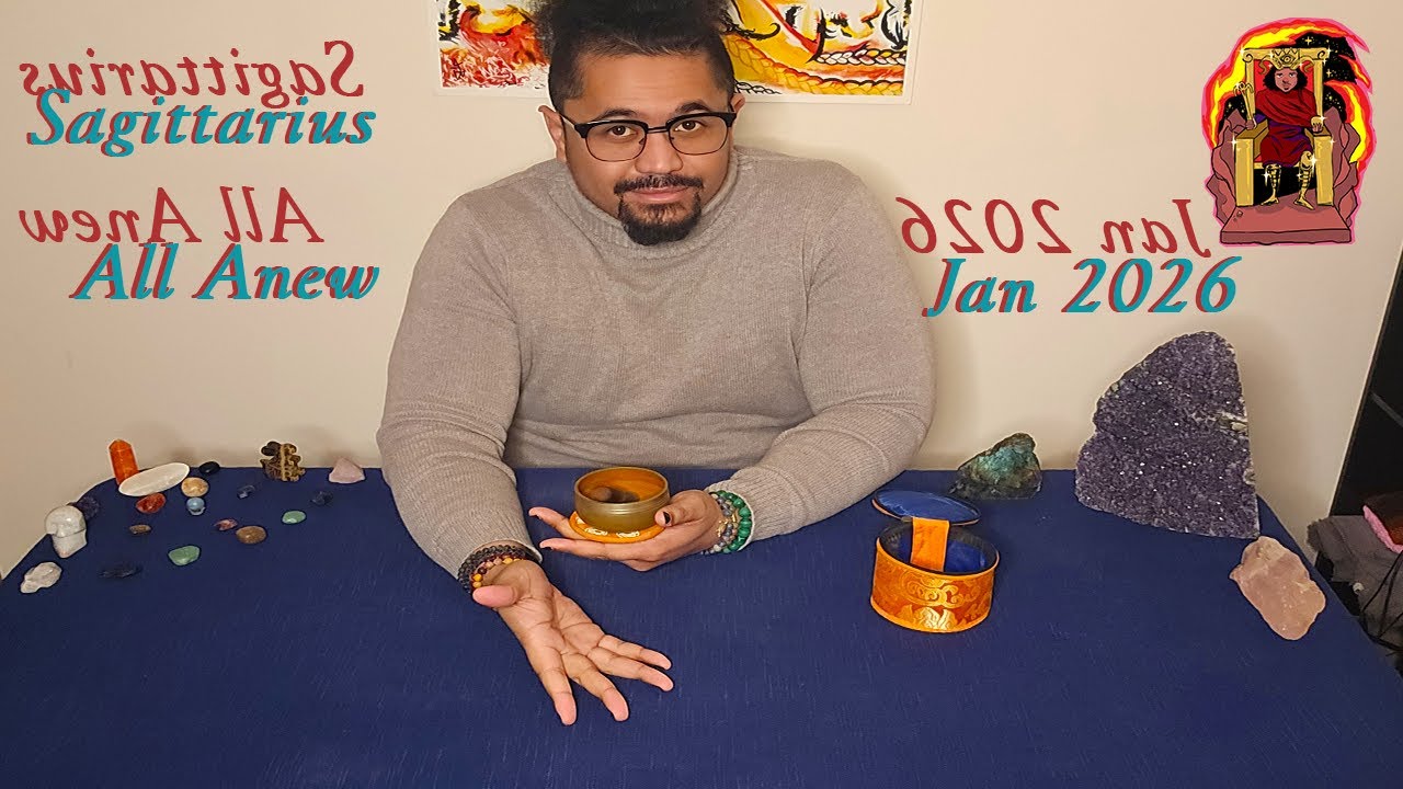 SAGITTARIUS: Right for Me and New. January 2026 All Anew Tarot