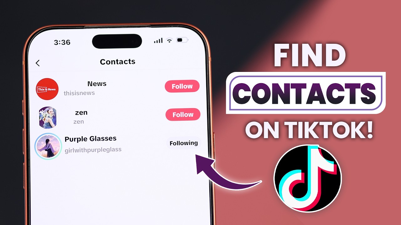 How to Check and Find Contacts on TikTok! [Step-By-Step]