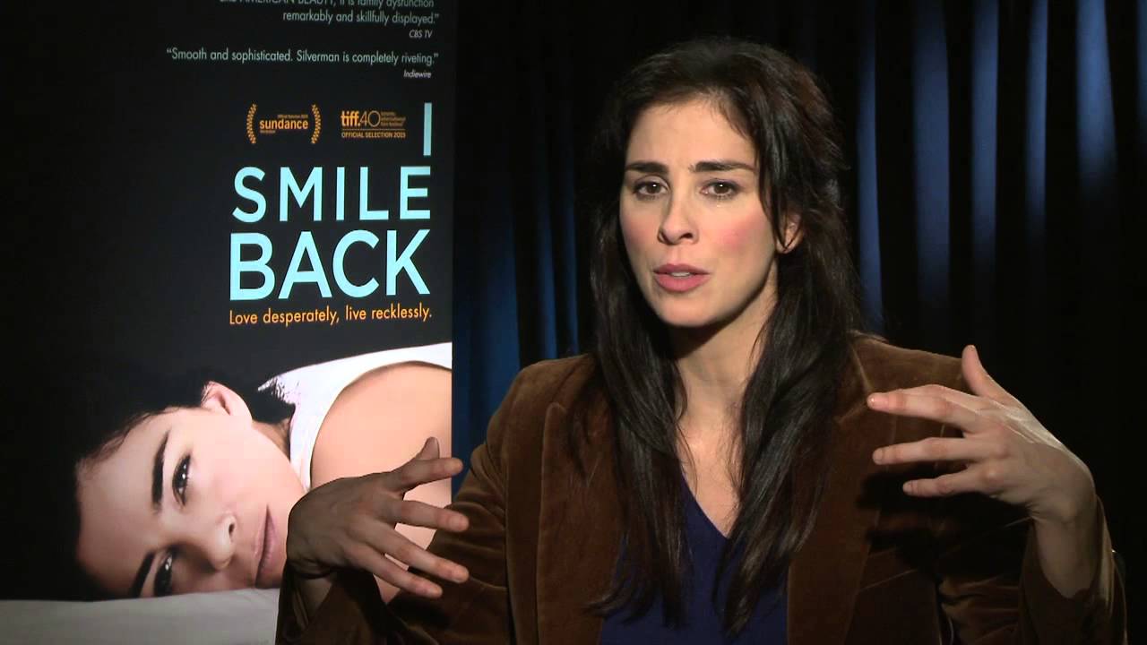 I Smile Back: Sarah Silverman Official Movie Interview | ScreenSlam