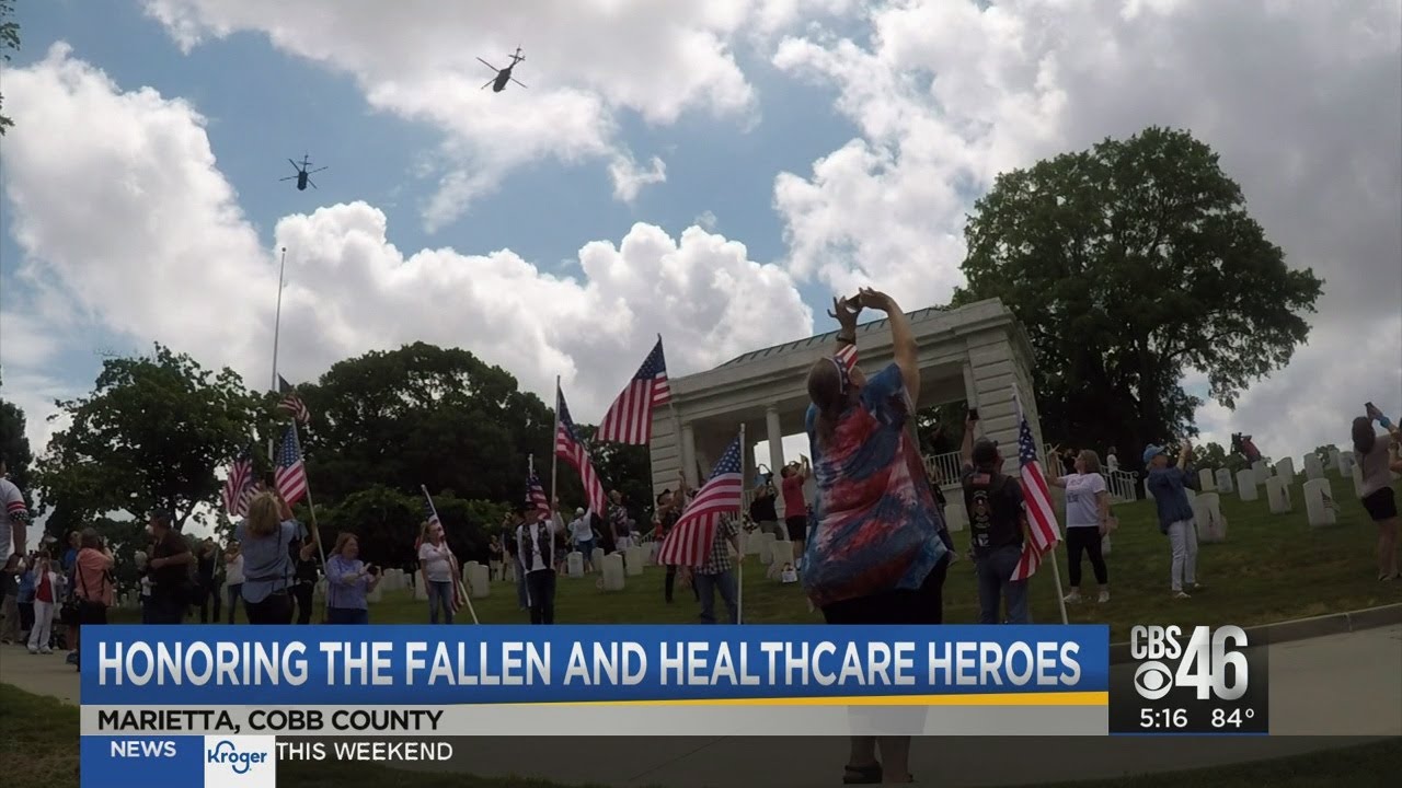 Honoring the fallen and healthcare heroes