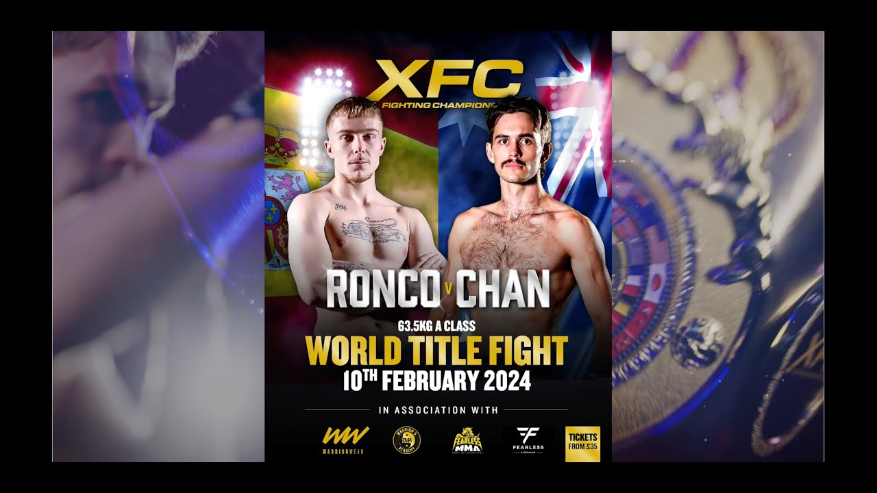 Guido Ronco Vs Jaga Chan | Muay Thai World Championship | XFC | Leicester UK