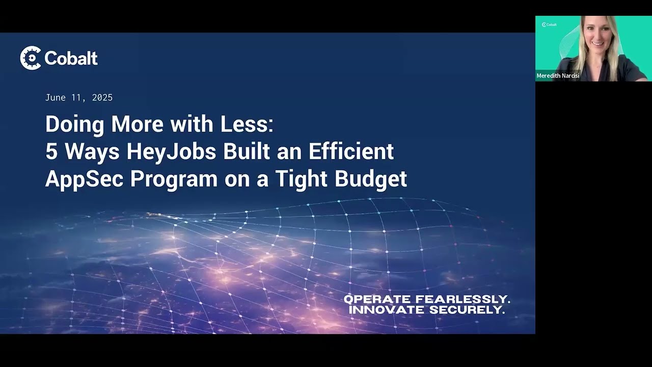 Doing More with Less: 5 Ways HeyJobs Built an Efficient AppSec Program on a Tight Budget