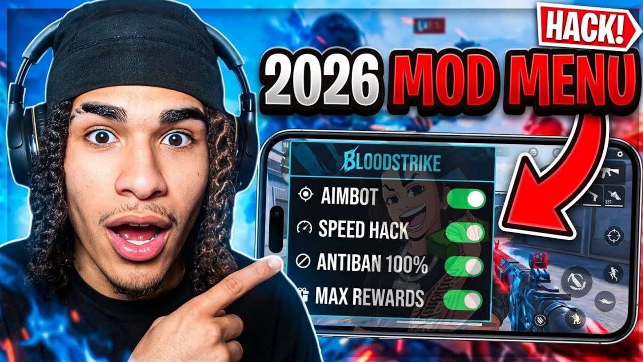 🎉TUTORIAL🎉 BLOODSTRIKE HACK/MOD MENU APK! 1.003.650019 (AIMBOT,SKINS UNLOCKED, 100% ANTIBAN) *2026*