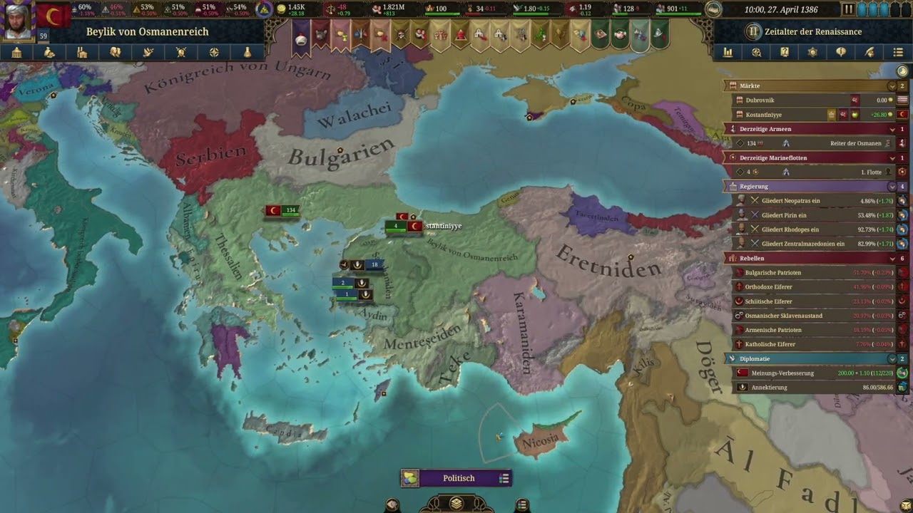 Balkankriege | Europa Universalis V | 019 | deutsch