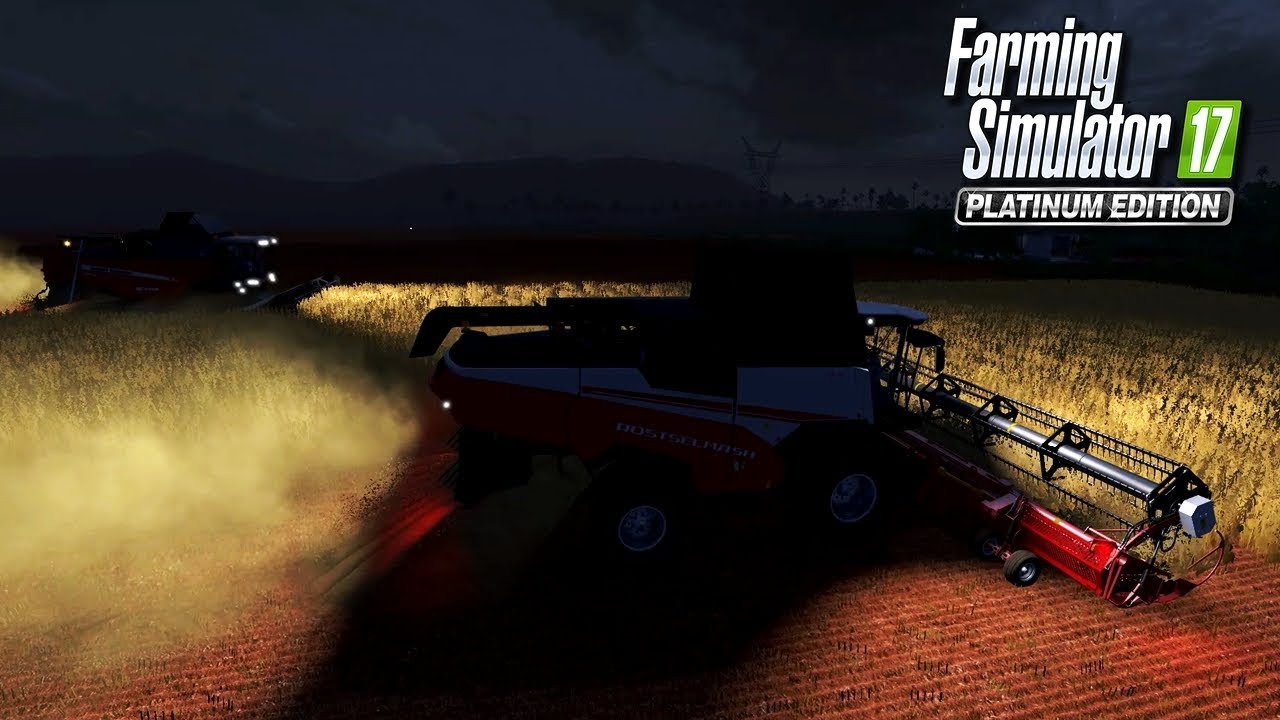 #19 Kupiłem nowy kombajn Rostselmash RSM 161 - FS 17 Platinum Edition Gameplay PL