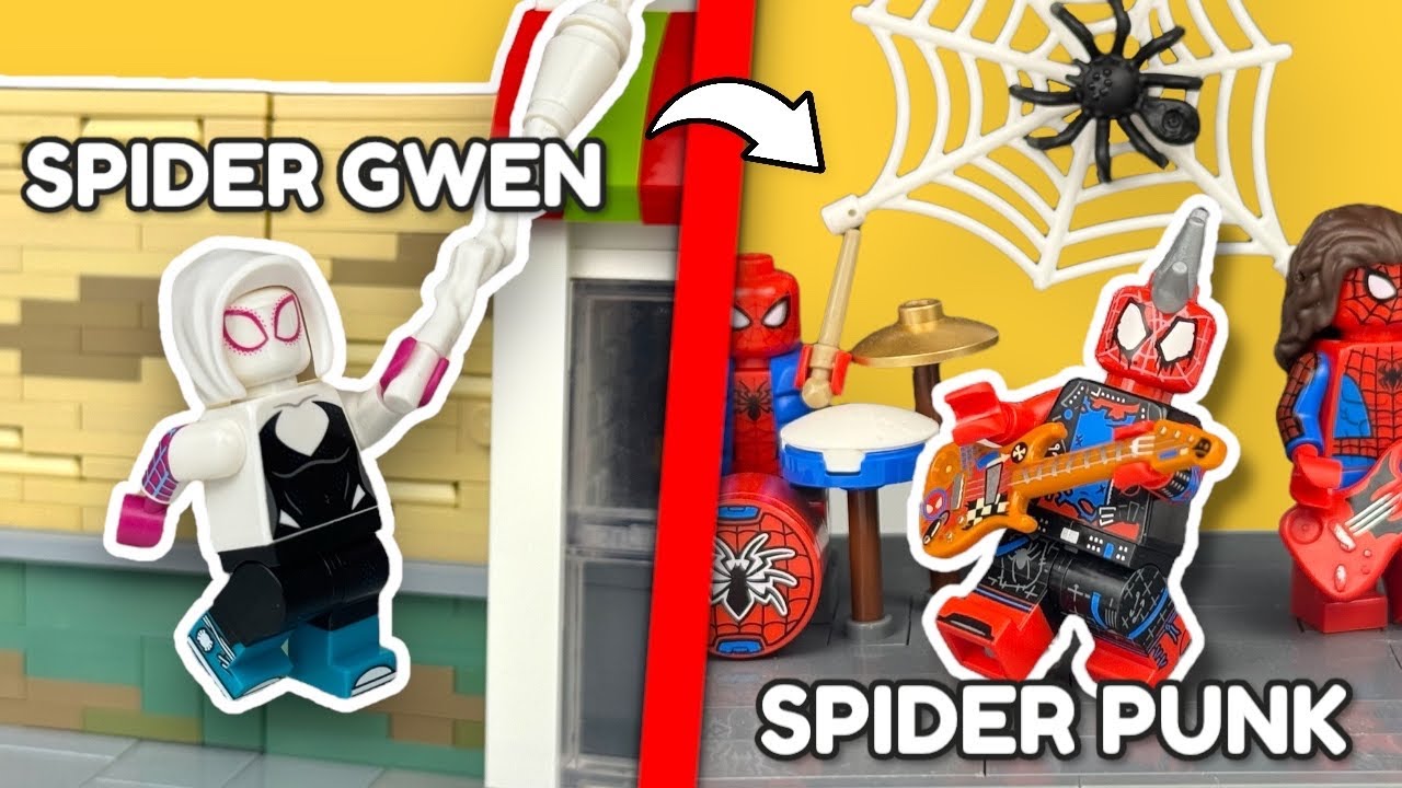 ZBUDOWAŁEM MAKIETY DLA FIGUREK Z SERII SPIDER-MAN POPRZEZ MULTIWERSUM