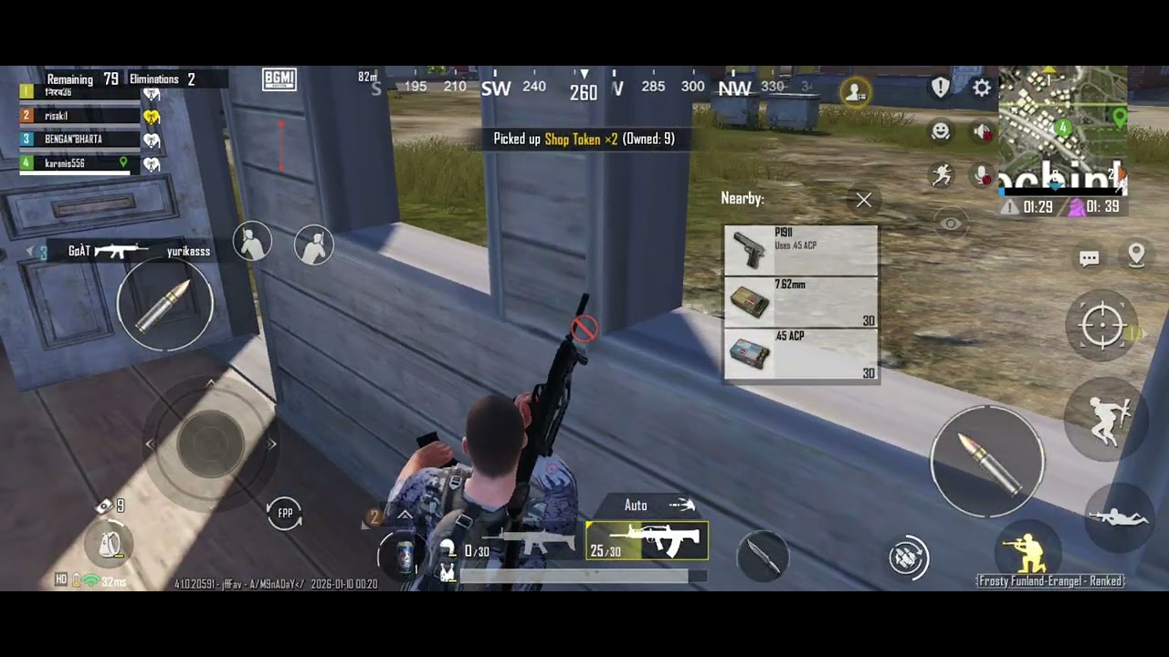 Crossbow vs ar  | erangle ranked #bgmigameplay #youtube 