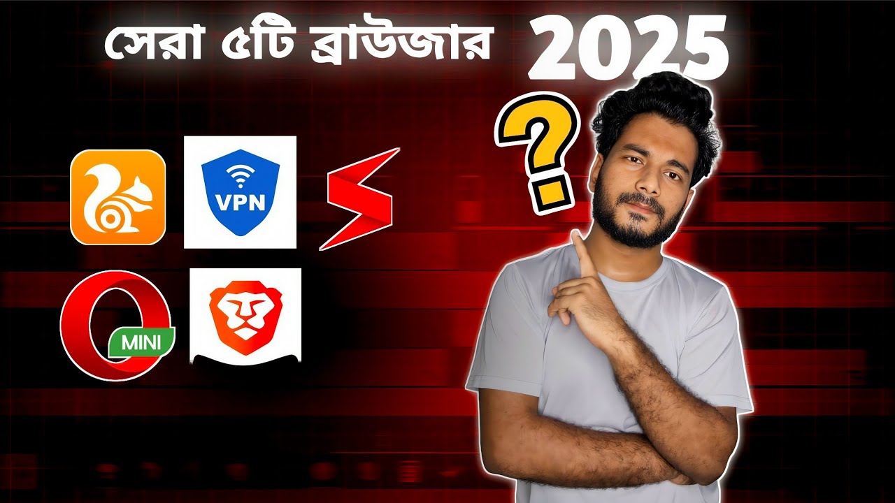 Top 5 Best Browsers in 2025 🔥 | Fast, Secure & Powerful!