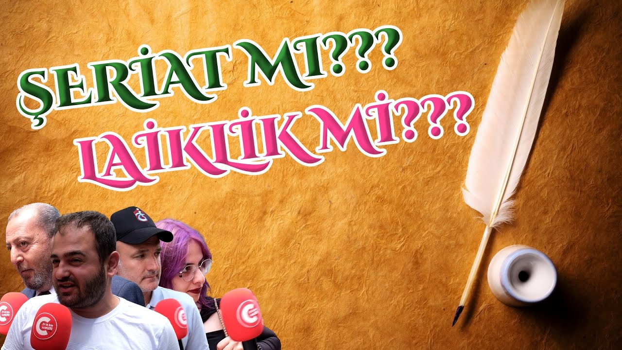 ŞERİAT MI LAİKLİK Mİ | İLGİNÇ CEVAPLAR | OLAY YARATAN ADAM | Sokak Röportajları